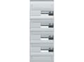 Pikkukuva 2 / 3: HAGER Group board GD413F 4 x 13 moduulia PE-kiinnikkeelläKokoaika x leveys x syvyys: 625 x 250 x 103 mmIP 30, valkoinen RAL 9010
