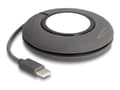 Miniatyrbild 1 av 5: Delock - Laddningskabel för smart klocka - 24 pin USB-C hane magnetisk - 1 m - grå