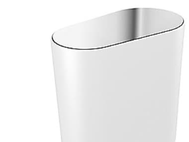Pressalit Toiletspand, - krom/hvid Toiletspand, krom/hvid