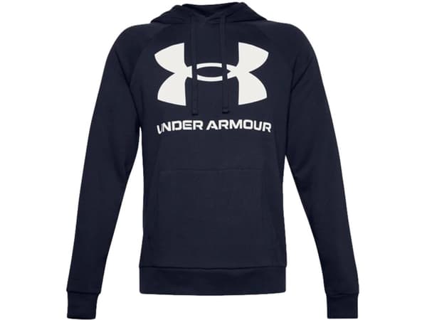 Under Armour Bluza męska Rival Fleece Big Logo HD granatowa r. XL (1357093 410)