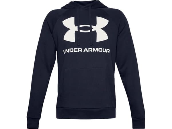 Under Armour Bluza męska Rival Fleece Big Logo HD granatowa r. XL (1357093 410)