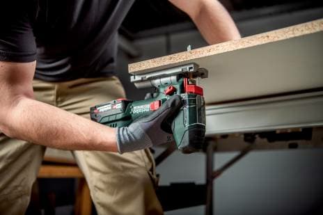 Metabo ST 18 L 90, Övre handtag, Svart, Grön, Röd, Gjuten aluminium, Stål, Trä, 3000 spm, 9 cm, 750 spm - SOLO