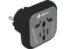 DPM Travel Adapter Europe, musta