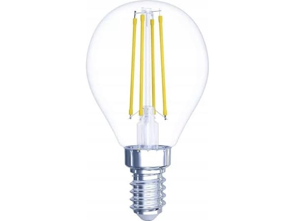 Emos LED-pære Emos ZF1240 6W E14 230V 2700K 810lm glødetråd dekorativ mini globus varm hvit