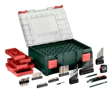Metabo SB 18 Set, Borr med pistolgrepp, utan nyckel, 1 cm, 1600 RPM, 2 cm, 1 cm