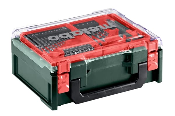 Metabo PowerMaxx SB Basic Set, Borr med pistolgrepp, utan nyckel, 1 cm, 1400 RPM, 1,8 cm, 1 cm