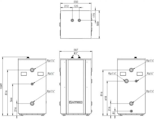 Afriso Buffertank ABT 160 AFRISO 6816000