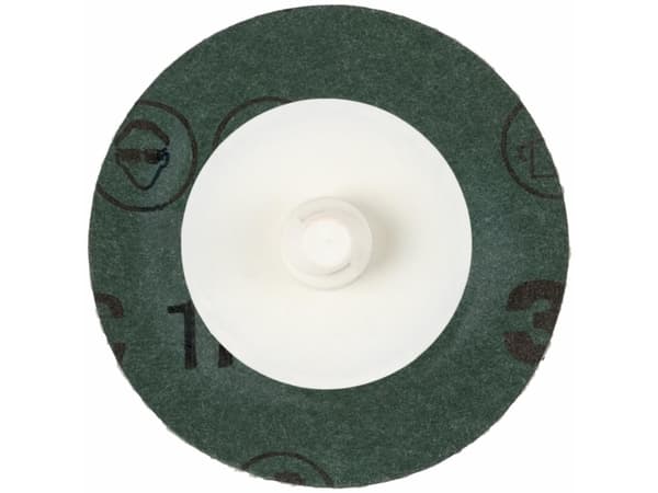3M 7100100964, Slipehjul, Aluminium, Rustfritt stål, Sort, Rød, Rund, 5,08 cm, 1 stykker