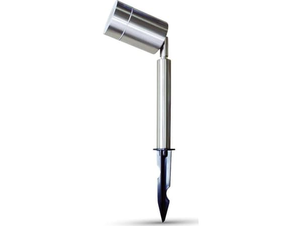 V-TAC LED utomhusbelysning VT-770 Garden aluminiumspik GU10 vit-SKU7518
