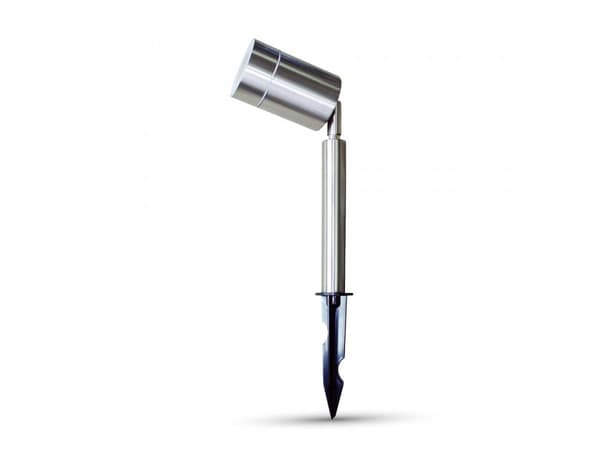 V-TAC LED utomhusbelysning VT-770 Garden aluminiumspik GU10 vit-SKU7518