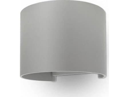 V-TAC VT-756, Vegglys, Grå, Aluminium, IP65, Inngang, Garage, Hage, Terrasse, Grå