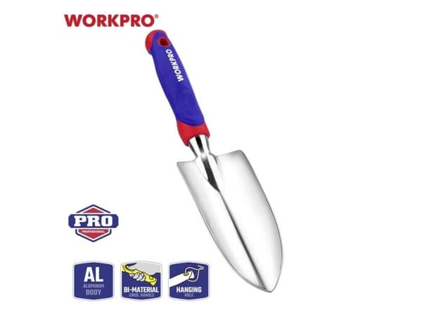 WorkPro WP331009 Lastauslasta ruohokammalla varustettuna