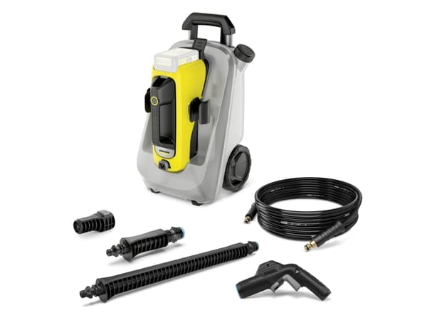 Kärcher OC 6-18 PREMIUM, Rett opp, Batteri, Middels trykk, 12 l, Sort, Grå, Gult, 200 l/t Sort, Grå, Gult