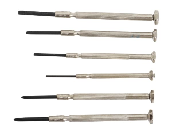 Work it by millarco® precisionsskruvmejselsats 6 delar