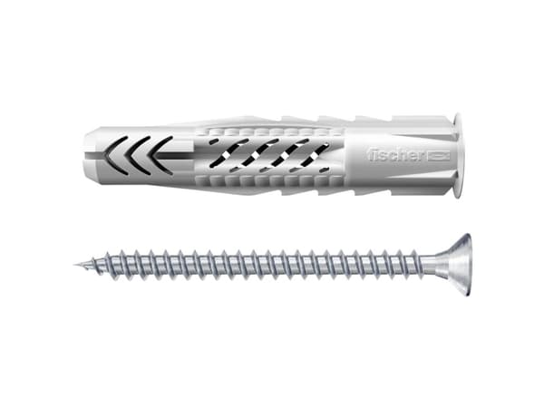 Fischer 90877 screw anchor / wall plug 10 pc(s) Screw &amp; anchor kit 60 mm