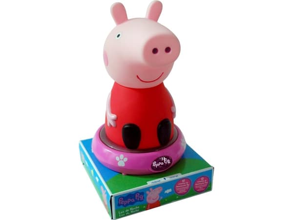 Peppa Pig figur Natlampe 25 cm H (3 x AA batterier inkl)