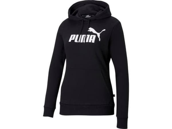 Blå dam Puma ESS Logo Hoodie TR juoda 586791 01 (M)