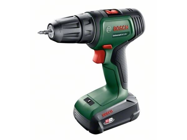 Bosch Universaldrill 18, Borr med pistolgrepp, utan nyckel, 1 cm, 1450 RPM, 3 cm, 1 cm
