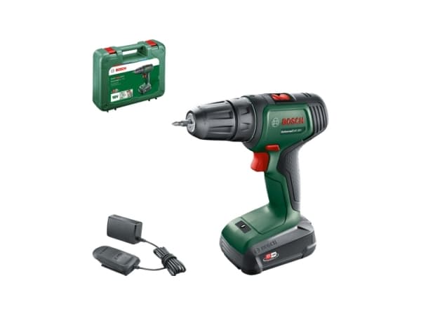 Bosch Universaldrill 18, Borr med pistolgrepp, utan nyckel, 1 cm, 1450 RPM, 3 cm, 1 cm
