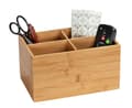 Miniatyrbilde 4 av 5: WENKO 23926100, Lager boks, Bamboo, Rektangulær, Bamboo, Monokromatisk, Innendørs
