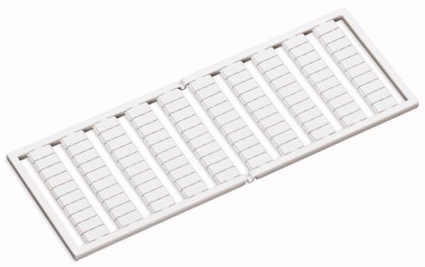 Wago 209-608, Markörer för kopplingsplintar, Vit, 5 mm, 8 g