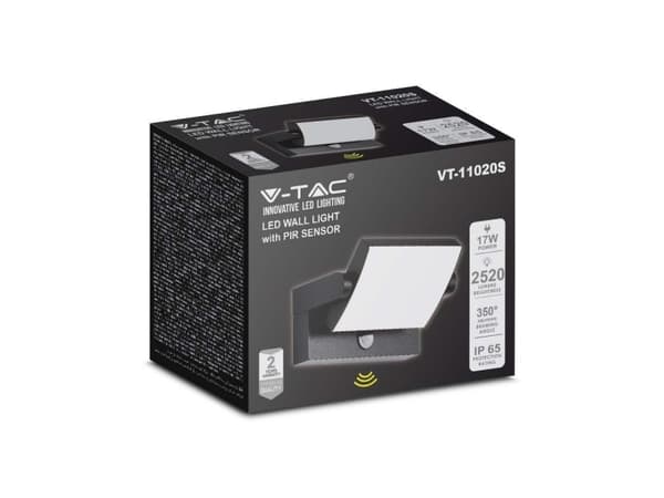 V-TAC 17W LED IP65 VT-11020-120-B 3000K 2520lm