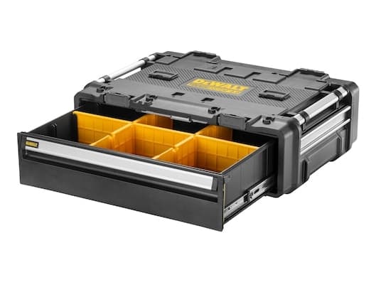DeWALT DWST60510-1, Verktygslåda, Metall, Plast, Svart, Rostfritt stål, Gul, 1 styck
