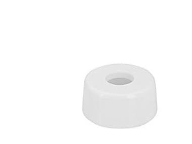 Roset Hvid Lav 32mm Ø85mm - T/afløbsrør