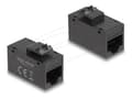Miniatyrbild 1 av 2: Delock - Modulär insättning - bordsmontering, faceplate mountable - CAT 6a - UTP - RJ-45 - svart