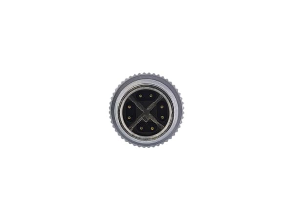 InLine Industrial network cable, M12 8-pin X-coded male/male, Cat.6A PUR 7m, 7.5 m, M12, M12, Male/Male, Green, Copper