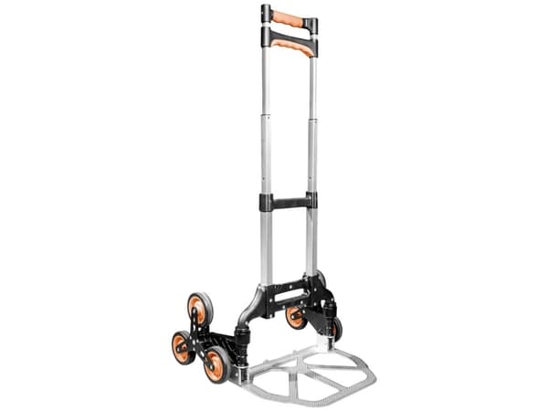 Brüder Mannesmann M00946 Trappevogn sammenklappelig Stål, Plastic Bæreevne (max.): 80 kg