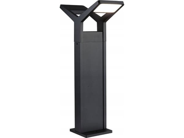 Paulmann trädgårdsarmatur JUNTEA LED PIR 2x12,5W 2x800lm 3000K 585mm IP44 230V antracit / aluminium