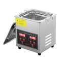 Miniatyrbillede 1 af 9: Ultrasonic Cleaner med digital timer og varme, professionel rengøringsmaskine til smykker, briller og små dele (2L) i rustfrit stål.