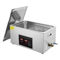 Miniatyrbillede 1 af 9: Ultralydsrenser med digital timer og varme, professionel smykkerenser i rustfrit stål til briller og små dele (22L)