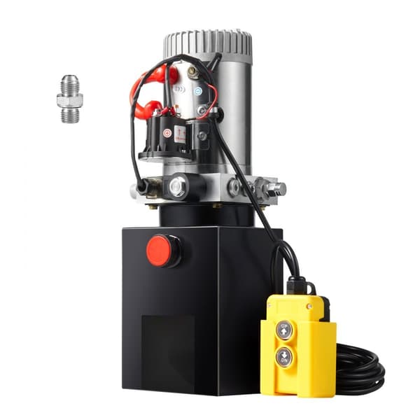 Hydraulipumppu 4 Quart, yksitoiminen kippiperävaunun DC 12V tehoyksikkö. Tehokas ja luotettava!