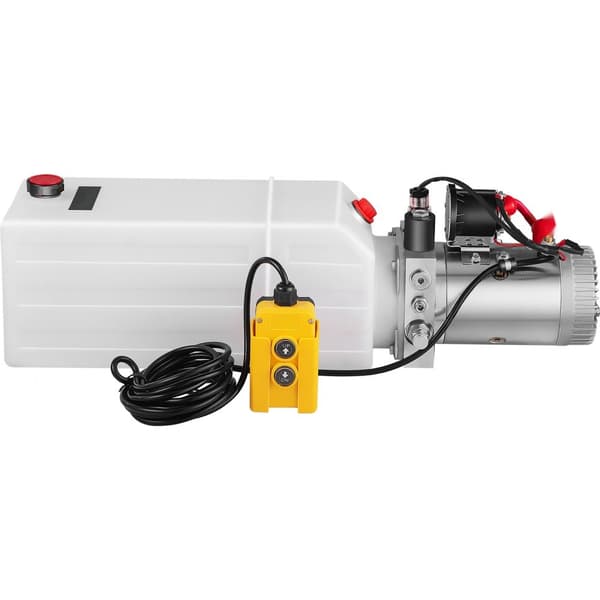 Hydraulisk Power Unit 12V, Hydraulikmotor, Hydraulikpumpe til dumpertrailer, Effektiv hydraulisk kraftpakke.