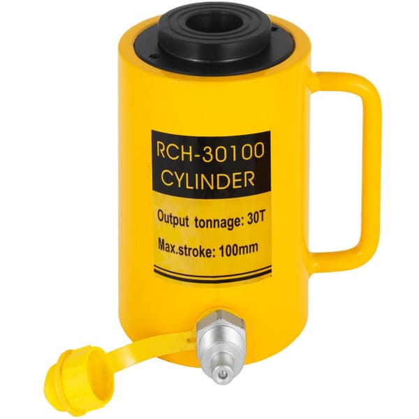 30 tons 4 tommer hydraulisk cylinder donkraft med 66000LBS løft, industrielt design, holdbar til bilbøjning.