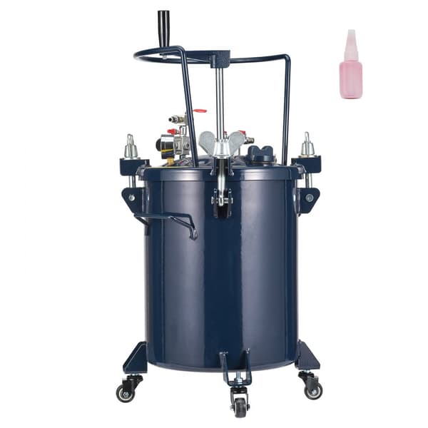 Sprayfärg Tryckbehållare, 30L/8gal med manuell blandare, läckagetätning för industri, heminredning, bilmålning, 70PSI Max