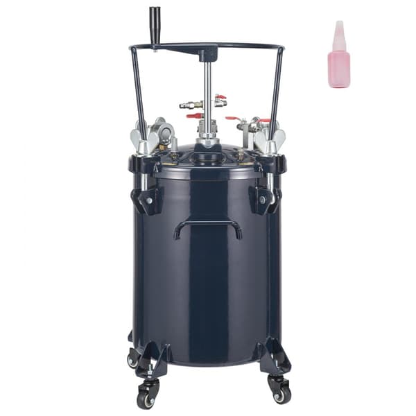 Sprayfärg Tryckbehållare, 30L/8gal med manuell blandare, läckagetätning för industri, heminredning, bilmålning, 70PSI Max