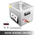 Miniatyrbillede 3 af 9: Ultralydsrenser 10L til smykker, ur og ringe. Digital varm renser med timer. Effektiv industriel sonic rengøring til tandglas og dele.