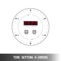 Miniatyrbillede 4 af 9: Ultralydsrenser 10L til smykker, ur og ringe. Digital varm renser med timer. Effektiv industriel sonic rengøring til tandglas og dele.