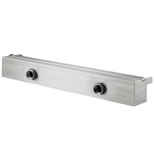 Vattenfall Pool Fontän Rektangulär & LED Strip Ljus 23,6" X 4,5" X 3,1"