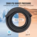 Pikkukuva 4 / 9: 10AN Polttoaineletkusarja, 10 FT, 0,55" Nylon, ruostumaton teräs, öljy-/kaasu-/dieselletku, 7 kpl kääntyviä liittimiä.