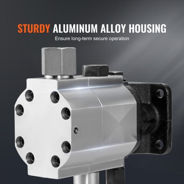 Hydraulisk vedklyvningspump 13GPM, 3000PSI, 1'' inlopp, 1/2'' NPT-utlopp, för vedklyvare och snöplog.
