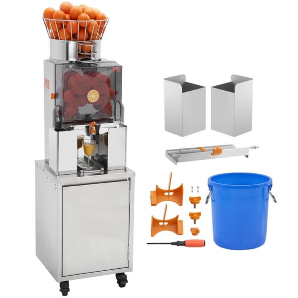 Kaupallinen 120 W automaattinen appelsiinimehukone, tehokas ja kätevä mehupuristin.