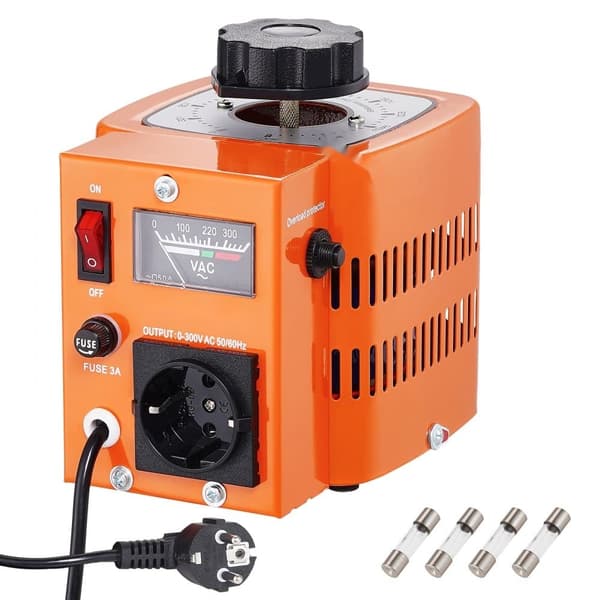 500VA Transformator för variabel spänning 1,7A 0-300V AC ...