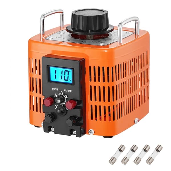 2000VA Transformator för justerbar spänning 6,6A 0-300V Spänningsregulator LCD CE-godkänd