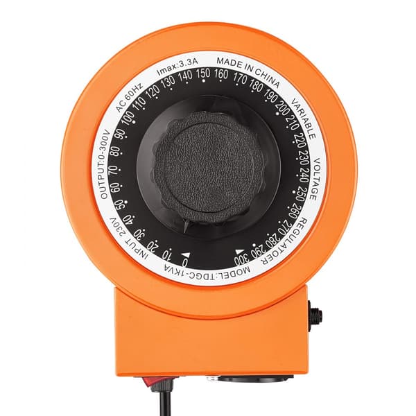 1000VA variabel spændingstransformator 3,3A 0-300V med LCD-spændingsregulator - CE-godkendt kvalitet.