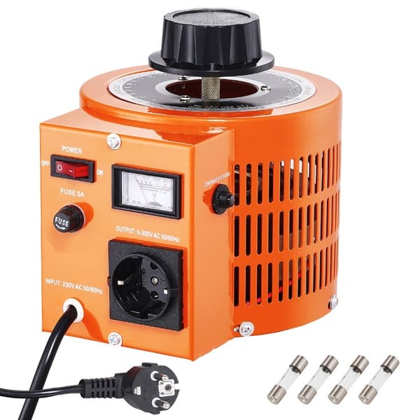 1000VA transformator för justerbar spänning 3,3A 0-300V AC spänningsregulator CE-certifierad