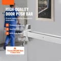 Miniatyrbild 2 av 9: Push Bar Dörrlås, Kolstål Panic Bars för utgångsdörrar, med spak och 3 nycklar, för vänster- och högerhänta dörrar.